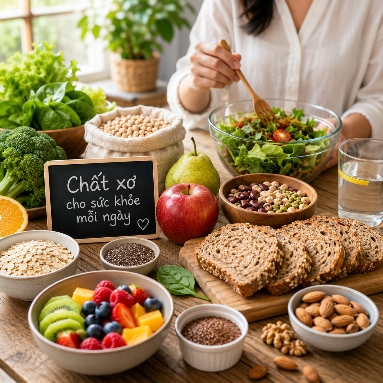 Chất xơ là gì? Lợi ích và lượng cần bổ sung mỗi ngày